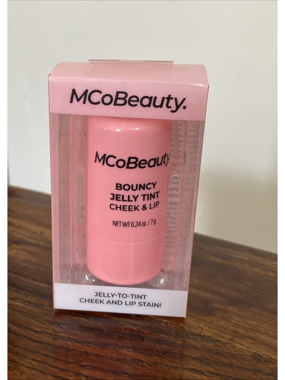 MCoBeauty Bouncy Jelly Tint Cheek & Lip Stain - Coral Pop